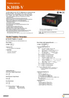 K3HB-VLC 100-240VAC Page 1